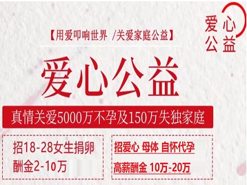 额敏捐卵助孕生子 爱心志愿者招募